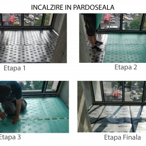 Încălzire în pardoseală